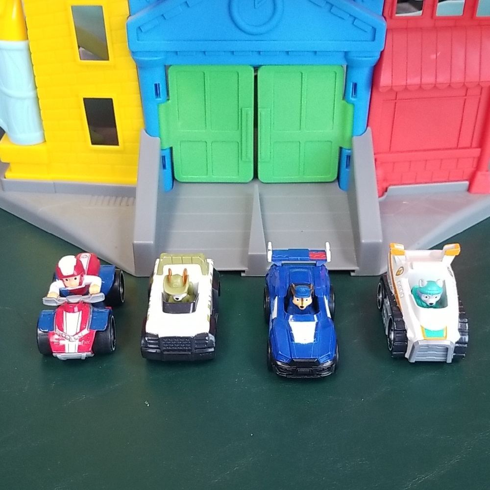 Paw Patrol Rescue Vehicles - Set Of 4